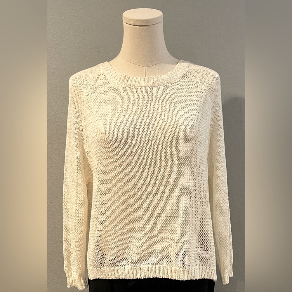White Sweater Size Medium